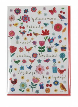 Kartka składana Karnet A5 Łąka II A5 Henry (5908451980894)