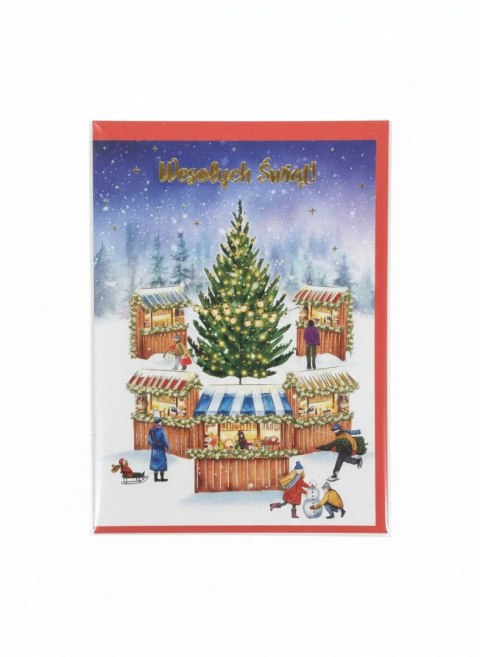 Kartka składana Karnet B6 BN Jarmark B6 Henry (5908451981525)