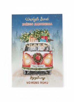 Kartka składana Karnet B6 BN Świąteczny Ogródek B6 Henry (5908451981518)