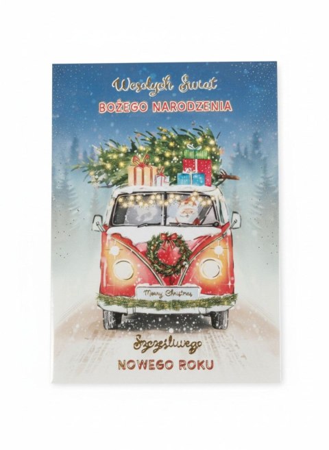 Kartka składana Karnet B6 BN Świąteczny Ogródek B6 Henry (5908451981518)