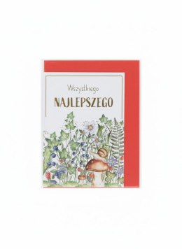 Kartka składana mini B8 LAS W SŁOIKU Henry (5908451980450)