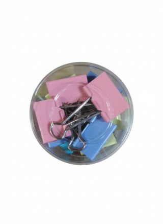 Klipsy do spinania dokumentów metal 12 szt 41mm Berlingo (253697)