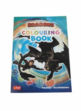 Kolorowanka Jak Wytresowac Smoka Trefl (Ks08467)
