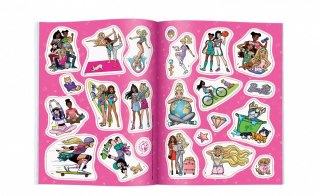 Książka dla dzieci Barbie Kolorowanka z Naklejkami Ameet