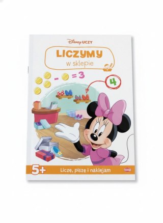 Książka dla dzieci Disney Uczy. Minnie. Liczymy w warsztacie Ameet (ULI 9302)