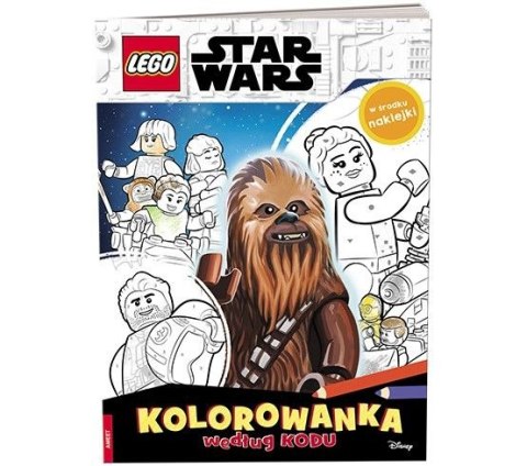 Książka dla dzieci LEGO® Star Wars™. Kolorowanka według kodu Ameet (KKO 6301)