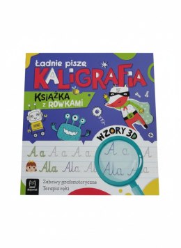 Książka dla dzieci Ładnie piszę. Kaligrafia.