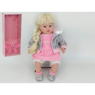 Lalka 45cm, szyte włosy, z dźwiękiem: śpiewa i mówi po polsku [mm:] 450 Adar (520769)