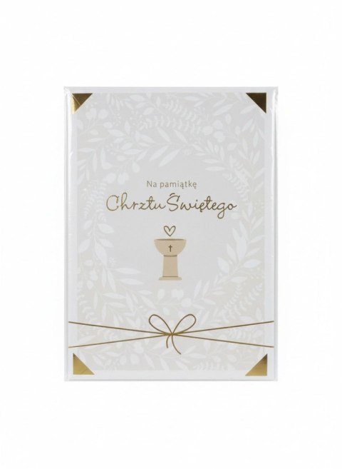 Pamiątka chrztu Chrzest Kukartka (PMB CN EX4901)