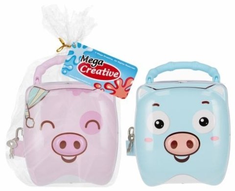 Skarbonka metalowa świnka metal Mega Creative (547575)