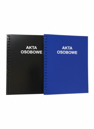 Teczka do akt osobowych A4 czarna bigowana mix papier Interdruk (03)