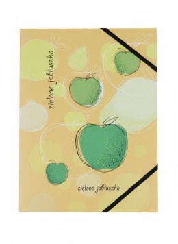 Teczka kartonowa na gumkę JABŁKO A4 mix Tetis (BT601-A1(96))