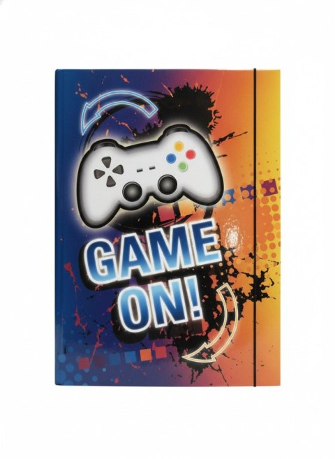 Teczka z szerokim grzbietem na gumkę GAME ON A4 VauPe (310/92)