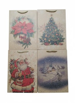 Torba prezentowa Kraft T-2 BN A4 Paw