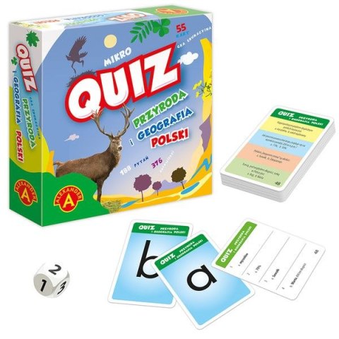 Gra edukacyjna Przyroda i geografia Polski Alexander (8690)