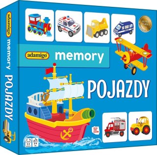 Gra pamięciowa MEMORY pojazdy memory Adamigo