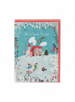 Kartka składana Karnet B6 20 MRÓZ B6+ Henry (5907465662659)