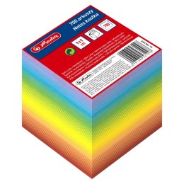 Kostka papierowa big rainbow 9561093 mix [mm:] 90x90 Herlitz (300022464)