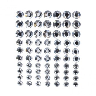 Kryształki Samoprzylepne Diament srebrne Craft With Fun (501436)