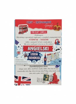 Książeczka edukacyjna Ściąga harmonijka Angielskie czasy Henry (5905701489213)