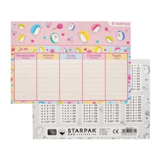 Plan lekcji Pastel Starpak (475434)
