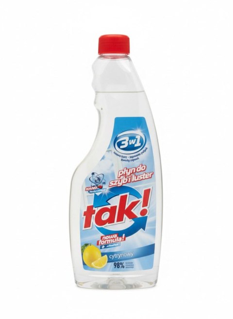 Płyn do mycia szyb zapas lem 500ml Tak