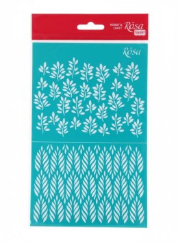 Szablon Liście Rosa (1140)