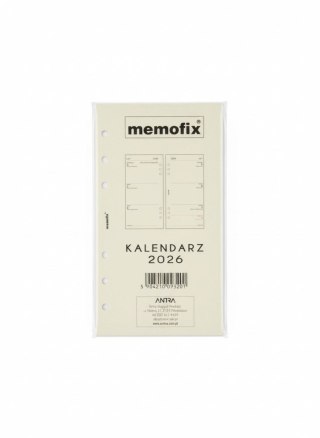 Wkład do organizera kalendarz B6 TDW Antra (2027)