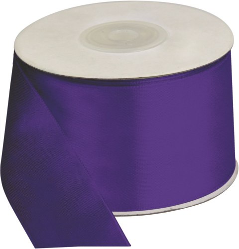 Wstążka Craft-Fun Series satynowa 50x25 [mm x m] purpurowy Titanum (062)