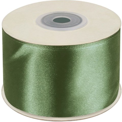 Wstążka Craft-fun Series satynowa 50x25 [mm x m] zielony jasny Titanum (50/25/109)