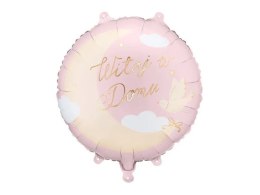 Balon foliowy Witaj w domu 18cal Partydeco (FB349-081J)