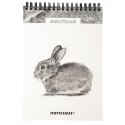 Blok artystyczny szkicownik królik A5 120g 60k Narcissus