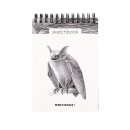 Blok artystyczny szkicownik nietoperz A6 60k Narcissus