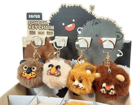 Brelok pluszowy miś Adar (626096)