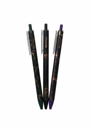 Długopis Golden Shade wkład niebieski 0,7mm Berlingo (371281)