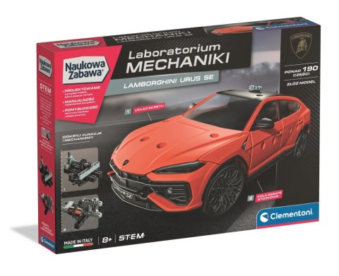 Klocki konstrukcyjne Laboratorium Mechaniki Lamborgini Urus Clementoni (50246)