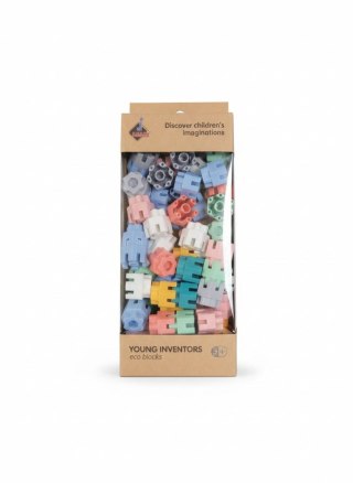 Klocki konstrukcyjne Mali Geniusze Eko śrubki Askato (123608)