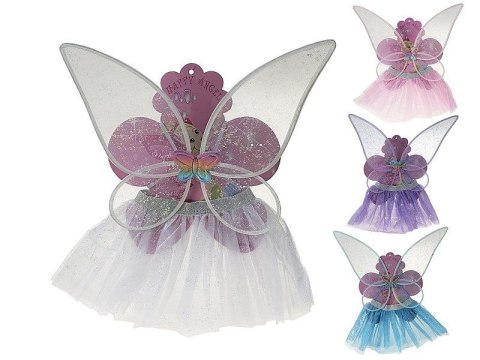 Kostium zestaw motylka - skrzydełka ze spódniczką Adar (604650)