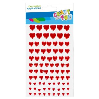 Kryształki czerwone Craft with Fun (531849)