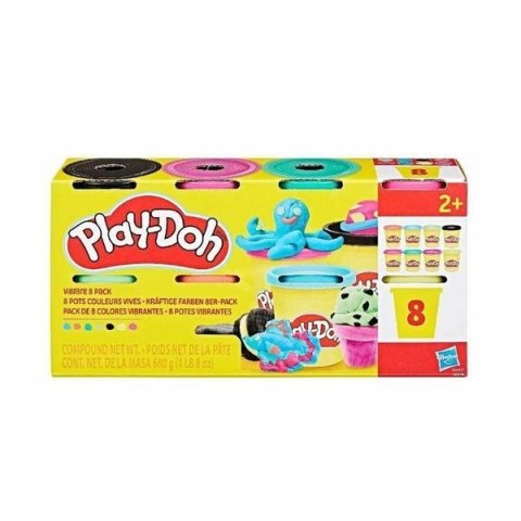 Masa plastyczna dla dzieci 8-PAK mix Playdoh (G05135)