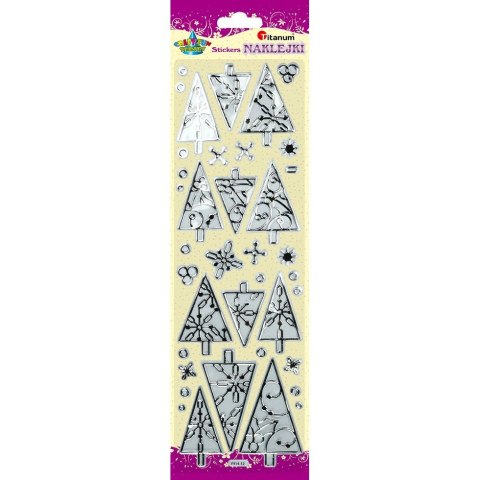 Naklejka (nalepka) Craft-Fun Series choinki Titanum (PFH12)