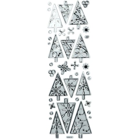 Naklejka (nalepka) Craft-Fun Series choinki Titanum (PFH12)