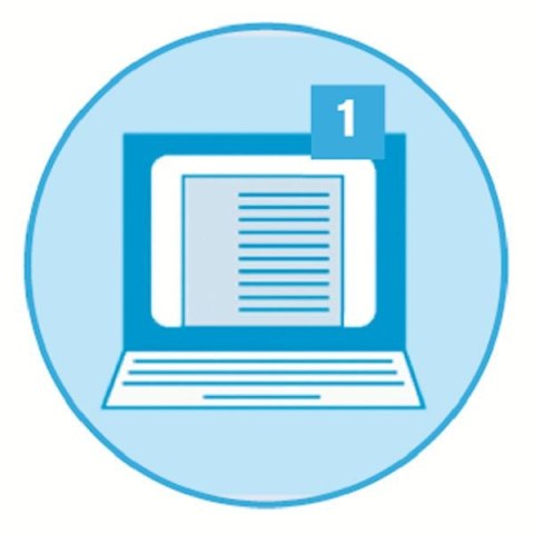 Przekładka numeryczna maxi A4 mix kolorów 10k 1-10 Esselte (100213)