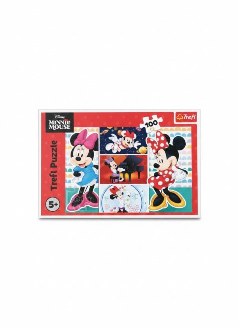 Puzzle Disney Minnie Zabawna Minnie 100 el. Trefl (16517)