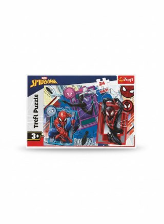 Puzzle Spiderman Pajęcze zmysły" 24 el. Trefl (14366)