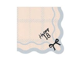 Serwetki Happy 18 mix papier [mm:] 330x330 Partydeco (SP33-102-18)