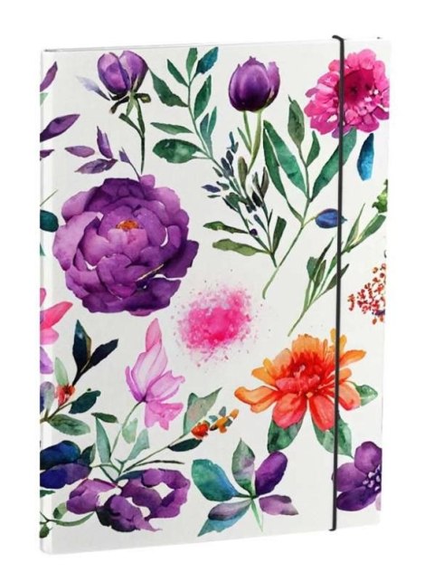 Teczka kartonowa na gumkę FLORIA A4 VauPe (322/93)