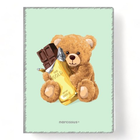 Zeszyt Teddies A4 60k. 80g krata Narcissus