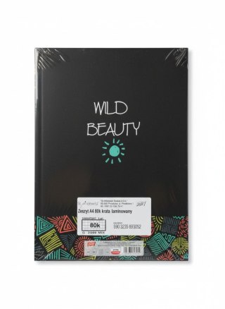 Zeszyt A4 laminowany 80k. KRATKA Unipap