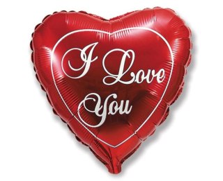 Balon foliowy I Love You - red Godan (201506)
